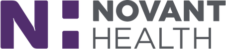Novant Health logo with a stylized purple N and the text Novant Health.