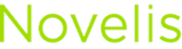 Novelis company logo in green text.