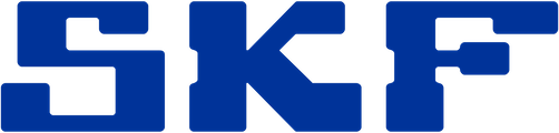 SKF company logo in bold blue letters.