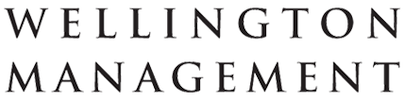 Wellington Management text logo in serif font with spaced letters.