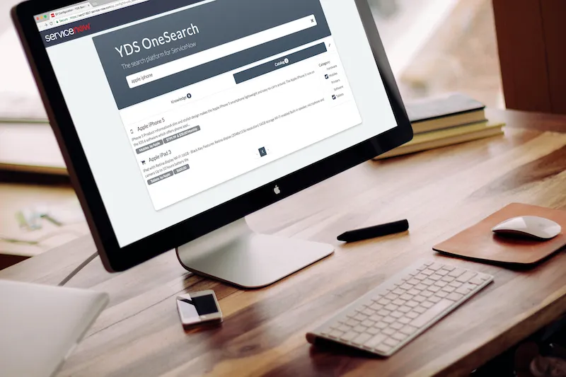 OneSearch on Screen